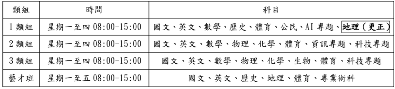 高二暑輔時間